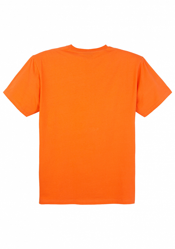 St. Pauli T-Shirt Totenkopf Oranje SP0123060 Uniseks