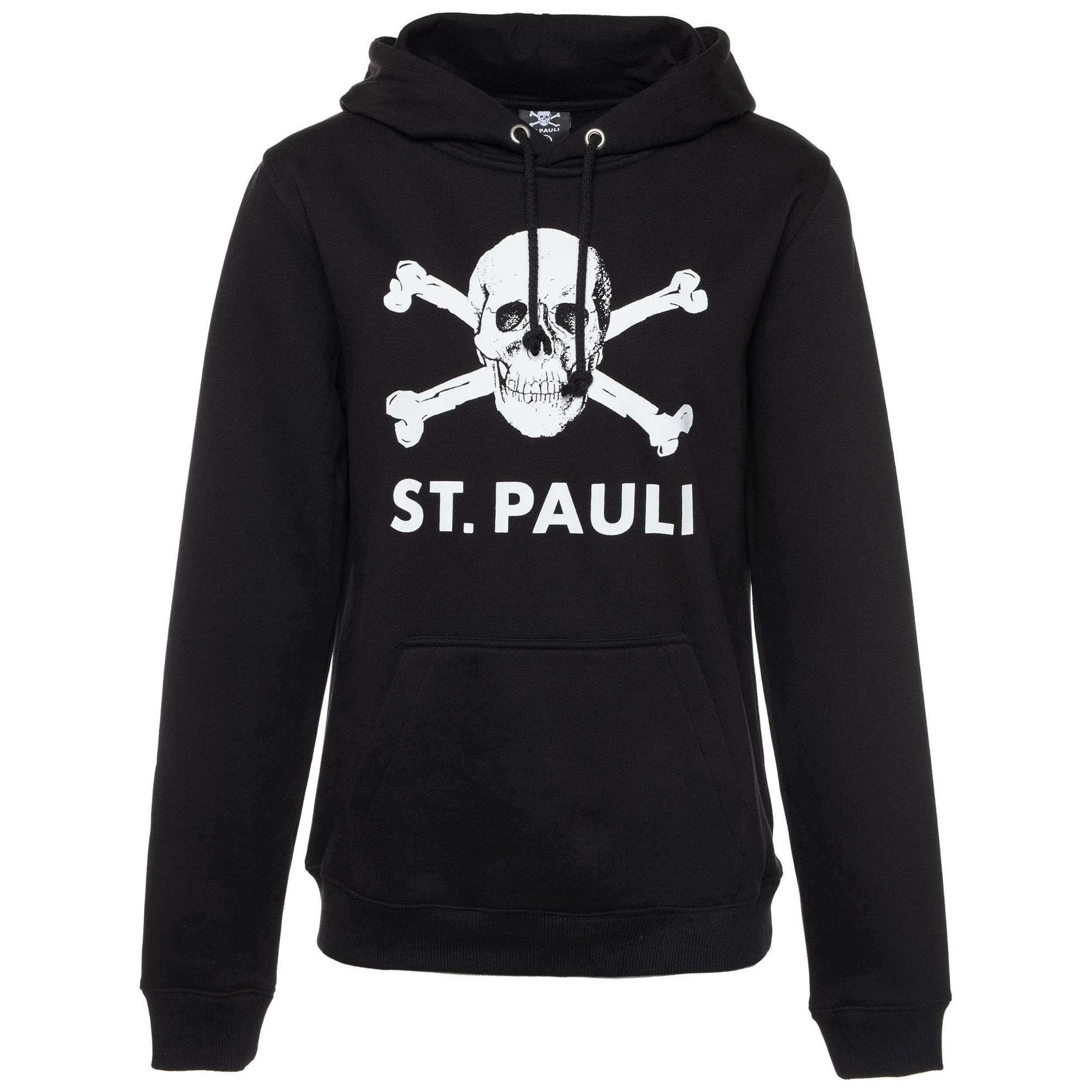 St. Pauli SP061800 Trui Totenkopf I Dames Zwart